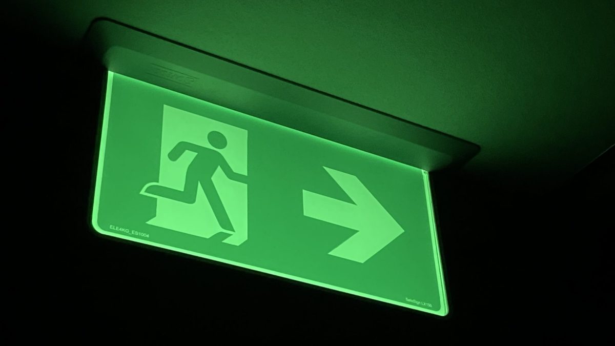 Safe Sign LX150S, with Power OFF
