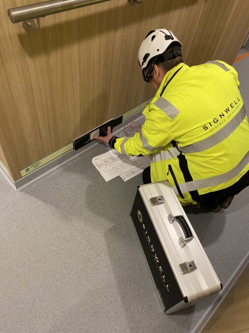 Low Location Lighting system measurement